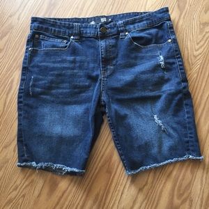 RSQ London Skinny Cut Off Shorts